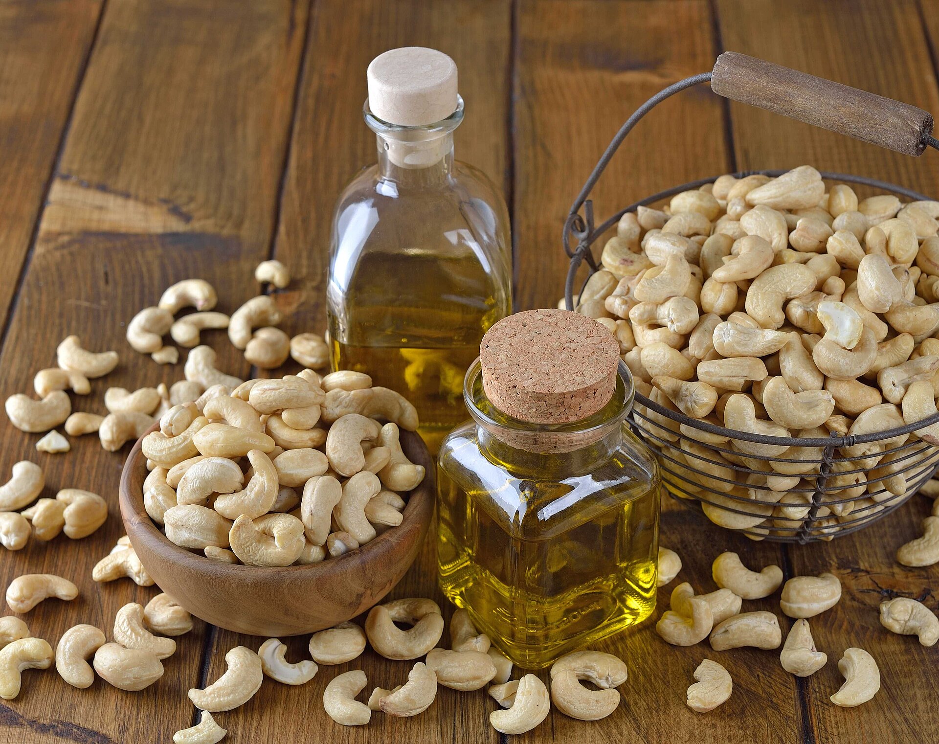 Cashew-Öl Import von Cashew-Öl